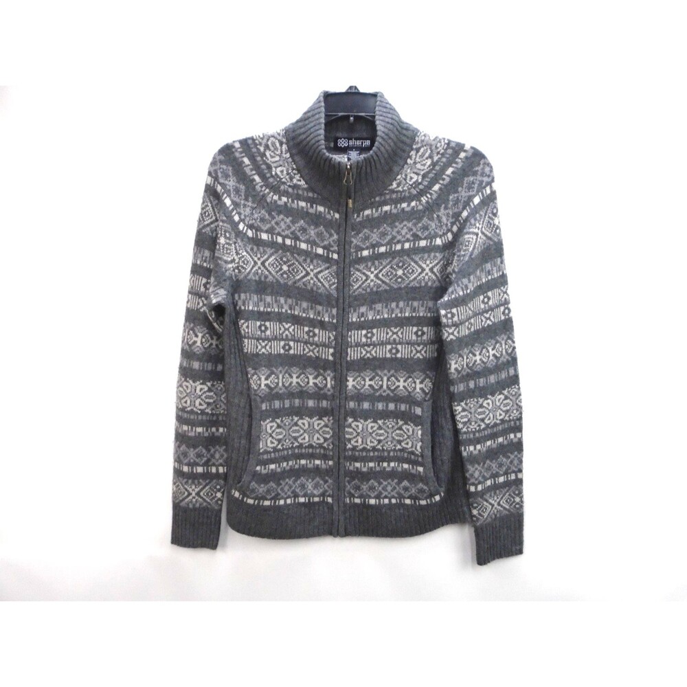 Sherpa Adventure Gear Paro Women's Size S Full Zip Jacket Wool/Alpaca Blend